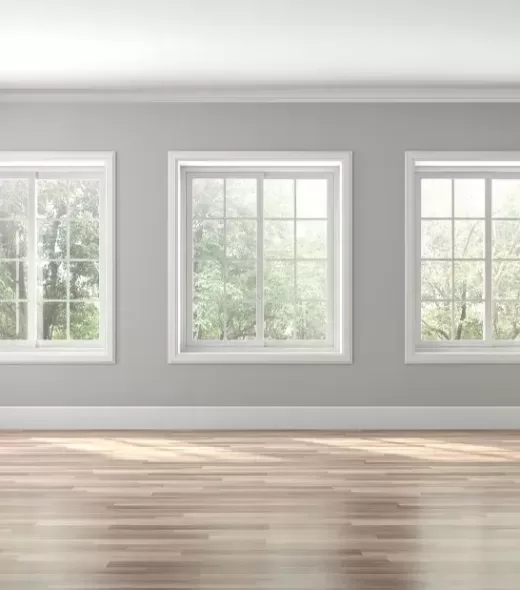 Classical,Empty,Room,Interior,3d,Render,the,Rooms,Have,Wooden,Floors